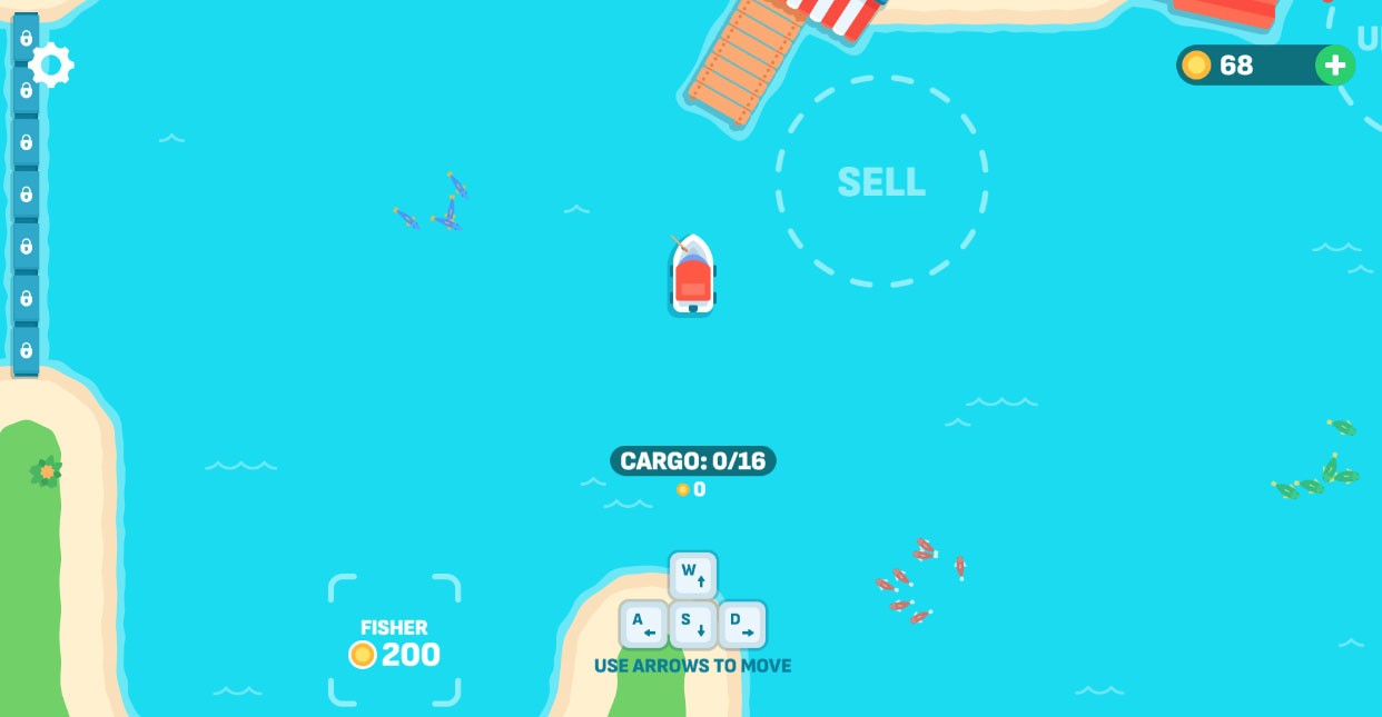 idle fishing